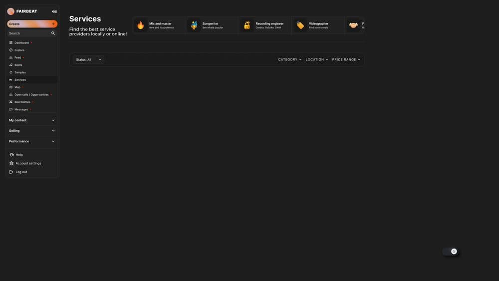 A marketplace built for music